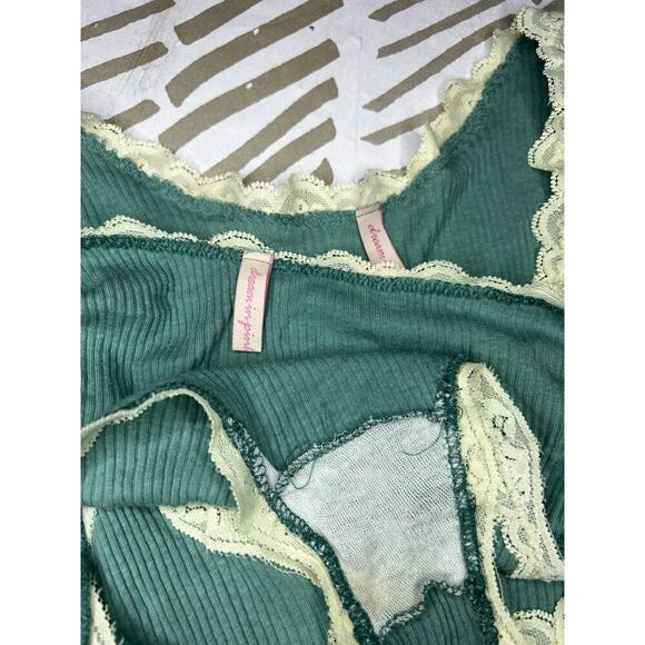 Vintage Dream in Pink Set with lace details Size Medium - Picture 3 of 6